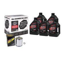 Load image into Gallery viewer, Maxima V-Twin Quick Change Kit Synthetic w/ Chrome Filter Milwaukee-Eight