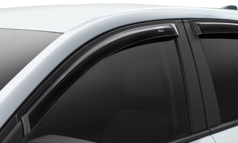 AVS 22-23 Jeep Grand Cherokee Ventvisor Outside Mount Window Deflectors 4pc - Smoke