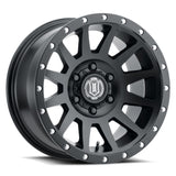 ICON Compression 18x9 6x135 6mm Offset 5.25in BS Satin Black Wheel
