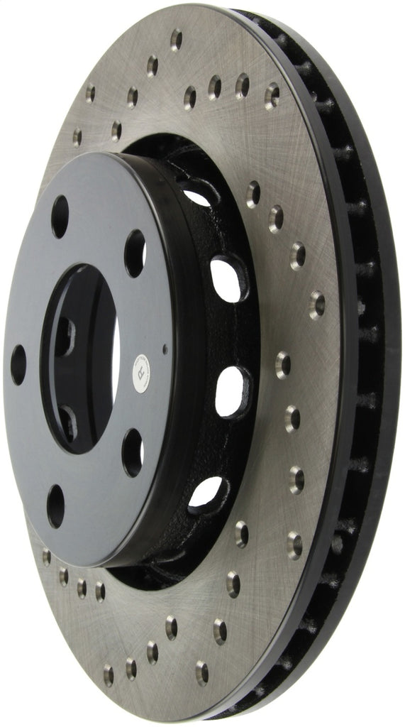 StopTech 2/99-02 Audi S4 Drilled Right Rear Rotor