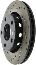 Load image into Gallery viewer, StopTech 2/99-02 Audi S4 Drilled Right Rear Rotor