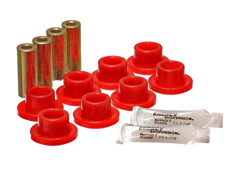 Energy Suspension 88 Honda Civic/CRX Red Rear Control Arm Bushing Set (Lower Only) - GTR Auto