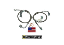Load image into Gallery viewer, Superlift 1987 GM Pickup/87-91 Blazer/Suburban w/ 4-6in Lift Kit (Pair) Bullet Proof Brake Hoses
