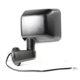 Omix Mirror Power Heated LH Black- 14 Jeep Wrangler - GTR Auto