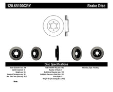 Load image into Gallery viewer, StopTech Performance 04-08 Ford F-150 Performance CryoStop Front Brake Rotor