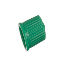 Load image into Gallery viewer, Schrader TPMS Plastic Green Sealing Caps - 100 Pack