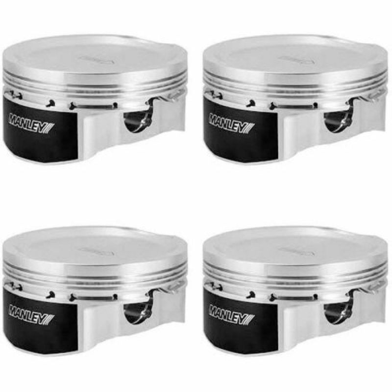 Manley Mitsubishi 4G63/4G63T EVO VIII/IX 85mm STD -12cc Extreme Duty Dish Pistons w/ Rings