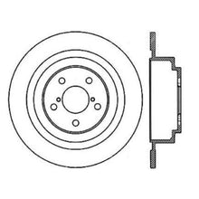 Load image into Gallery viewer, Stoptech Subaru 03-06 Baja/00-04 Legacy/Outback Rear Cryo Rotor