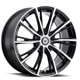 Konig Impression 17x7.5 5x114.3 ET40 Gloss Black w/ Machined Face