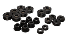 Load image into Gallery viewer, Energy Suspension Ford Bronco Body Mount Set - Black