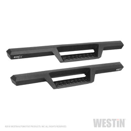 Westin 18-20 Jeep Wrangler JL 2DR HDX Drop Nerf Step Bars - Textured Black - GTR Auto