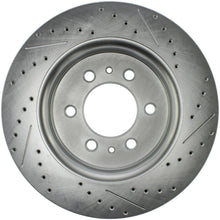 Load image into Gallery viewer, StopTech 07-17 Lincoln Navigator / Ford Expedition Sport Slotted &amp; Drilled Right Front Brake Rotor