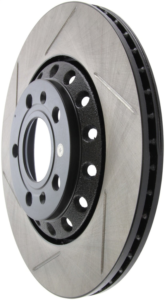 StopTech 04-10 Audi A8 Quattro Rear Right Cryo Slotted Rotor
