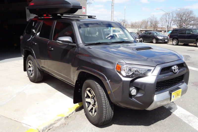 Rally Armor 12-24 Toyota 4Runner Black UR Mud Flap w/Red Logo