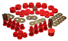 Load image into Gallery viewer, Energy Suspension 85-92 VW Golf/GTI/Jetta / 72-93 Dodge Ramcharger Red Hyper-flex Master Bushing Set