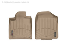 Load image into Gallery viewer, WeatherTech 07-13 Acura MDX Front FloorLiner - Tan