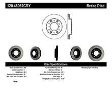 Load image into Gallery viewer, StopTech 00-07 Mitsubishi Montero/Montero Sport Front Cryostop Brake Rotor