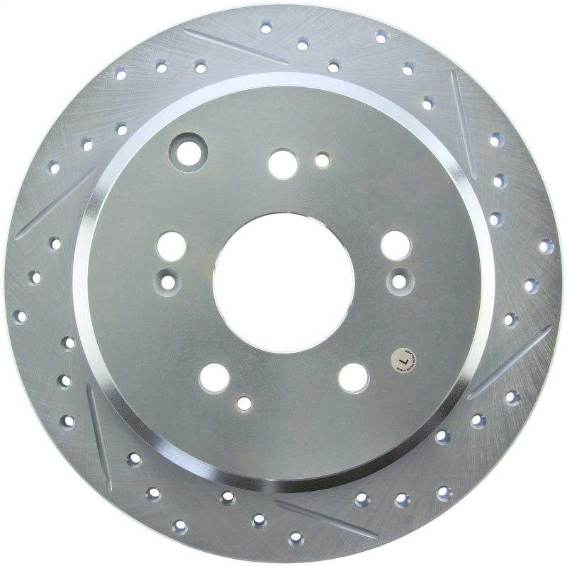 StopTech Select Sport Drilled & Slotted Rotor -Rear Right