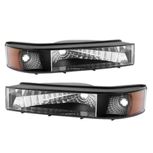Load image into Gallery viewer, Xtune Ford Bronco/F150 92-96 Amber Bumper Lights Black CBL-JH-FB92-AM-BK