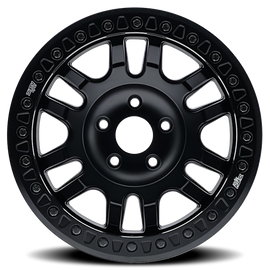 Dirty Life 9314 Canyon Race 17x9 / 6x139.7 BP / -12mm Offset / 106mm Hub Matte Black Wheel