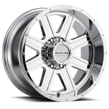 Raceline 940C Hostage 20x10in / 5x127 BP / -19mm Offset / 78.1mm Bore - Chrome Wheel