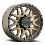 Raceline 953BZ Krank 18x9in / 8x180 BP / 18mm Offset / 124.2mm Bore - Bronze Wheel