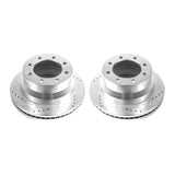 Power Stop 09-20 GMC Savana 4500 Rear Drilled & Slotted Rotor - Pair