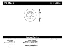 Load image into Gallery viewer, StopTech Power Slot 05-07 Cadillac XLR / 06-09 Chevy Corvette Front Left Drilled Rotors