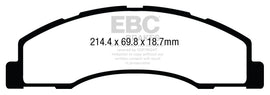 EBC 08+ Ford Econoline E150 4.6 Ultimax2 Front Brake Pads