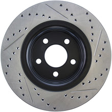 Load image into Gallery viewer, StopTech 15-17 Ford Mustang Sport Slotted &amp; Drilled Front Right Rotor