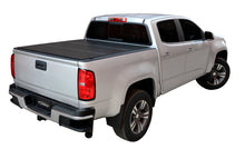 Load image into Gallery viewer, Access LOMAX Tri-Fold Cover 07-19 Toyota Tundra - 5ft 6in Bed (w/ Deck Rail) - Matte Black