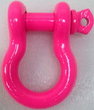 Iron Cross 3/4in D-Ring Shackle - Pink