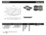 StopTech 89-96 Nissan 300ZX Sport Performance Front Brake Pads