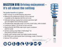 Load image into Gallery viewer, Bilstein B16 2012 Volkswagen Beetle Turbo Front and Rear Suspension Kit