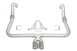 SOUL 17+ Porsche 718 Cayman / Boxster Performance Exhaust - PDK - Polished Chrome Dual Wall Tips