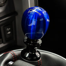 Load image into Gallery viewer, Raceseng Slammer Shift Knob (Gate 1 Engraving) M12x1.5mm Adapter - Blue Translucent