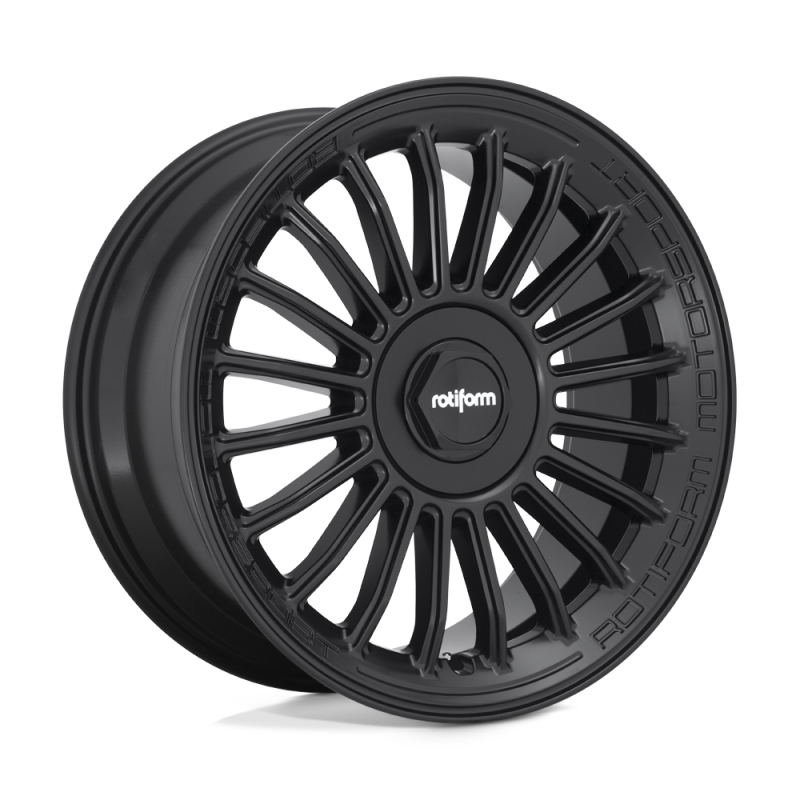 Rotiform R161 BUC-M Wheel 19x8.5 5x114.3/5x120 35 Offset - Matte Black