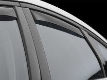 Load image into Gallery viewer, WeatherTech 2013+ Ford Fusion Rear Side Window Deflectors - Dark Smoke