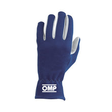 Load image into Gallery viewer, OMP Rally Gloves Blue - Size M