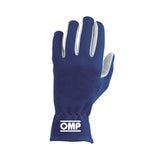 OMP Rally Gloves Blue - Size S