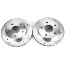 Load image into Gallery viewer, Power Stop 00-01 Dodge Ram 1500 Front Evolution Drilled &amp; Slotted Rotors - Pair