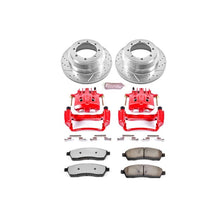 Load image into Gallery viewer, Power Stop 00-04 Ford F-350 Super Duty Rear Z36 Truck&amp;Tow Kit w/Cals