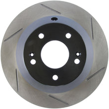 Load image into Gallery viewer, StopTech Power Slot 2011-2015 Kia Sorento Rear Left Slotted Rotor
