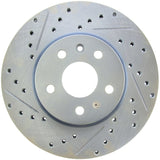 StopTech Select Sport Drilled & Slotted Rotor - Front Left