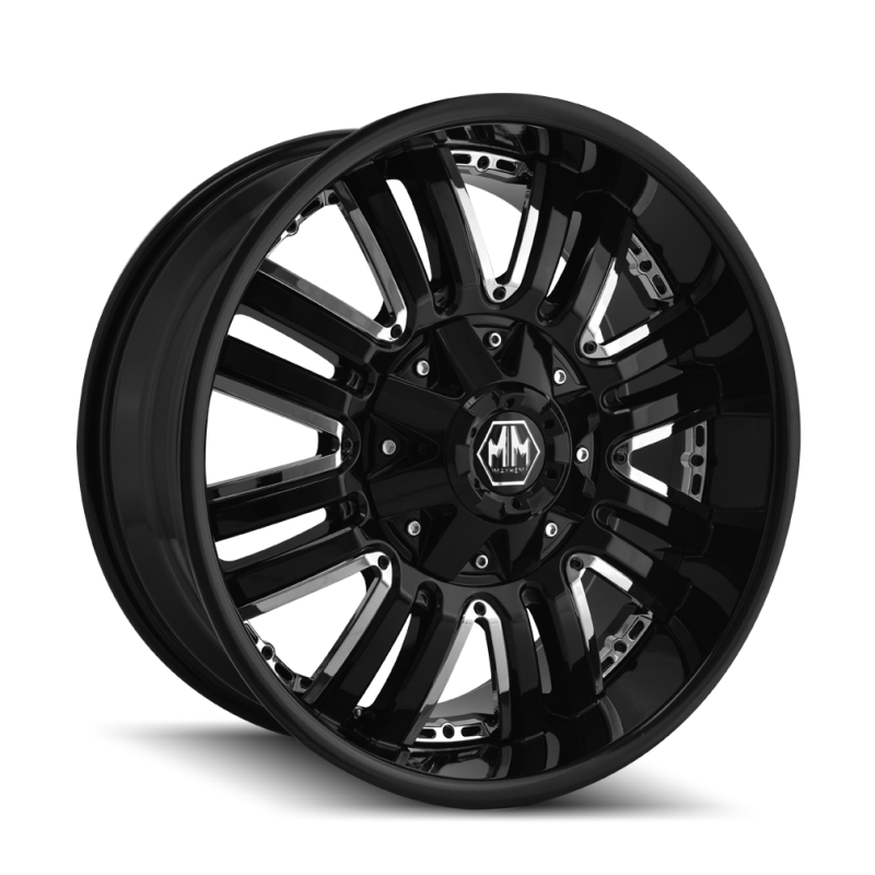 Mayhem 8070 Assault 18x9 / 5x114.3 BP / 18mm Offset / 87mm Hub Black Wheel