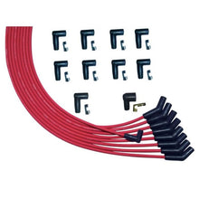 Load image into Gallery viewer, Moroso V8 135 Deg Plug Boots HEI Ultra Spark Plug Wire Set - Red