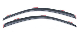 AVS 16-18 Honda Civic Coupe Ventvisor In-Channel Window Deflectors 2pc - Smoke - GTR Auto