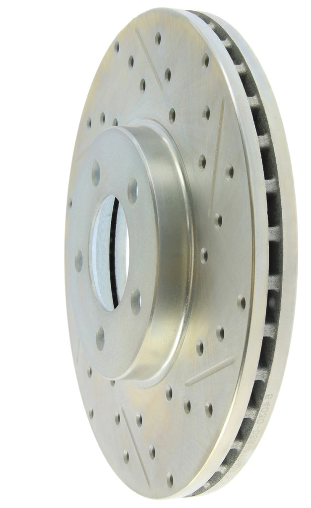 StopTech Select Sport 96-97 Ford Thunderbird/93-98 Lincoln Mark VII Slotted/Drilled Left Front Rotor