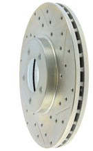 Load image into Gallery viewer, StopTech Select Sport 96-97 Ford Thunderbird/93-98 Lincoln Mark VII Slotted/Drilled Left Front Rotor