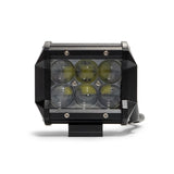 DV8 Offroad 4in Cube LED Light 18W Spot 3W LED - Chrome